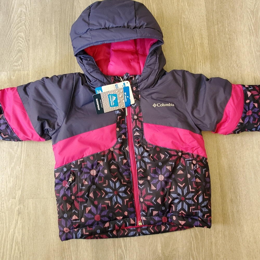 Girls Columbia Coat Size 4T NWT